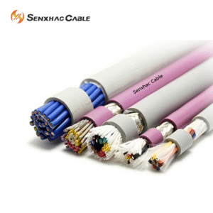 PVC绝缘PVC 护套柔性拖链屏蔽动力控制电缆